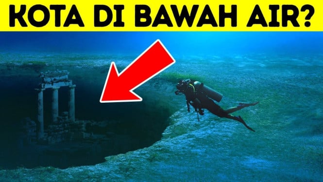 misteri kota bawah laut
