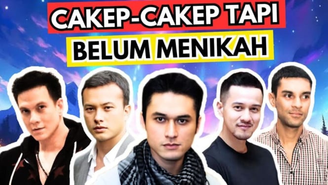 Artis Tampan Indonesia Usia 40-50an yang Belum Menikah