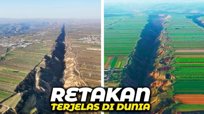 Retakan Bumi Terbesar di Dunia