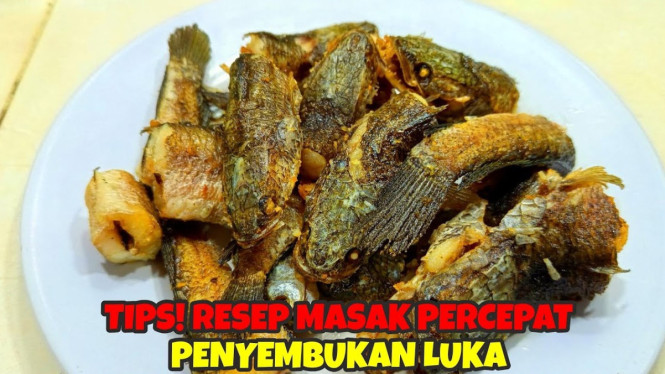 Menggoreng ikan
