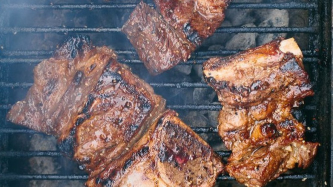 Makanan Bakar yang Gosong