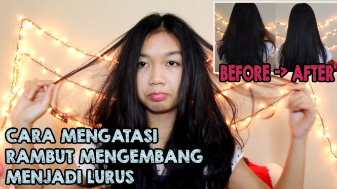 Mengatasi rambut mengembang