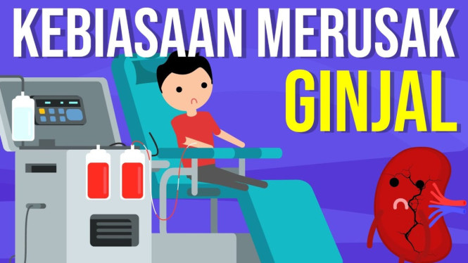 Kebiasaan Merusak Ginjal