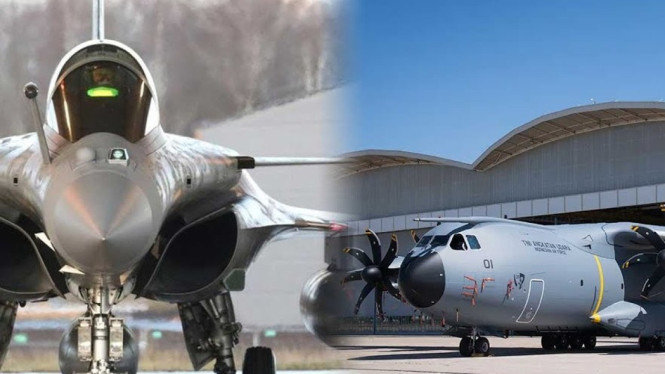 A400M Atlas dan Rafale