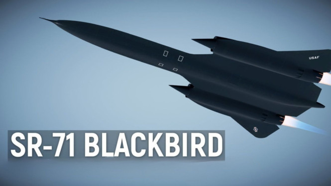 Pesawat SR-71 Blackbird