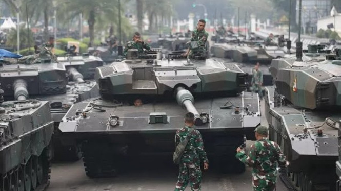 HUT TNI ke-80 pamer alutsista canggih