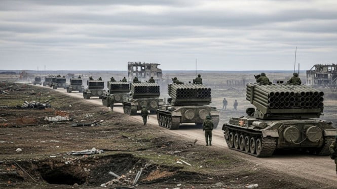 Roket Thermobaric TOS-1