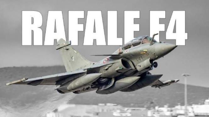 Jet Tempur Rafale F4