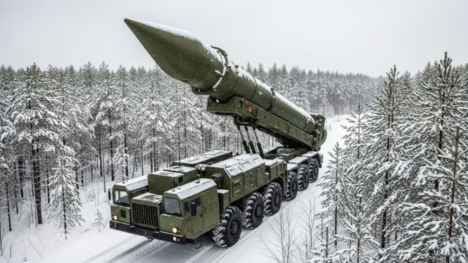 RS-24 Yars Rusia ICBM