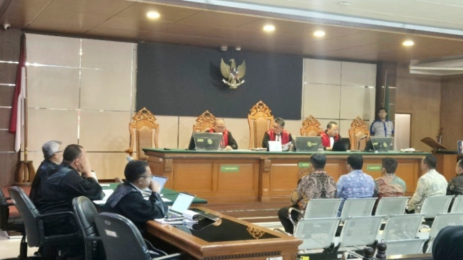 Sidang dugaan kasus korupsi Pemkab Bekasi (foto:ist)