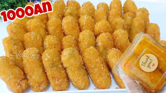 Croket Makaroni Sosis Crispy Ini Bisa Jadi Cuan, Modal 50 Ribu Untung Gede