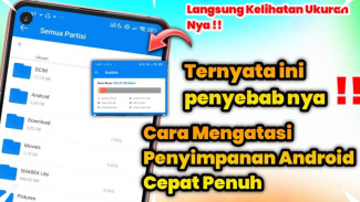 Penyimpanan HP Android Cepat Penuh? Begini Cara Mudah Membersihkan File Sampah