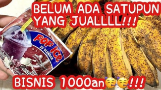 Ide Jualan Modal Kecil Untung Besar, Cemilan Pisang Pop Ice Viral!