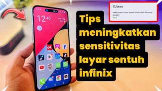 Tips Meningkatkan Sensitivitas Layar Infinix GT 30 Pro, Makin Gesit Saat Gaming