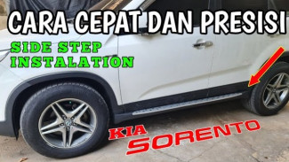 Pasang Side Step Kia Sorento Sendiri, Begini Caranya Tanpa Perlu ke Bengkel