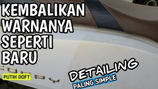 Body Motor Honda Scoopy Menguning? Begini Cara Agar Kembali Putih Doft Seperti Baru
