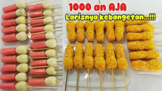 Ide Jualan Jajanan Unik 1000 an Sate Sosis Telur Puyuh yang Bikin Untung Banyak
