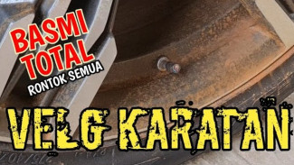 Velg Mobil Berkarat Parah Jadi Kinclong Lagi, Cara Ini Hemat Waktu dan Tenaga