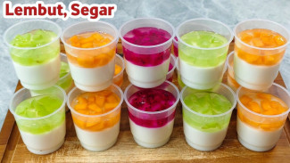 Jualan Puding Susu Buah di CFD Untung Jutaan, Modal Cuma 64 Ribu Saja