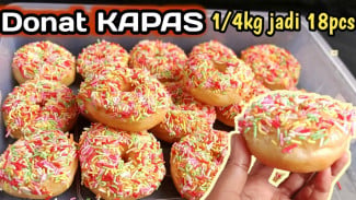 Ide Jualan Donat Lembut dan Enak Adonan Tanpa Telur, Modal Minim Untung Melimpah