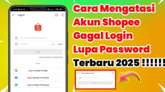 Tips Ampuh Mengatasi Akun Shopee yang Gagal Login Terbaru 2025