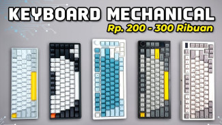 Rekomendasi Keyboard Mechanical Murah 2025 yang Bikin Ngetik Makin Cepat dan Seru