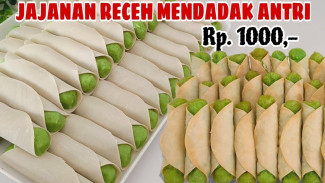 Bipang Pandan Viral Cocok Buat Jualan Rumahan, Modal 17 Ribu Dapat 40 Potong