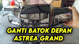 Tutorial Ganti Batok Depan Astrea Grand Merek WIN, Harganya Terjangkau dan Berkualitas