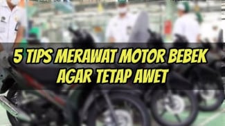 Rawat Motor Bebek Pakai 5 Cara Sederhana Ini Dijamin Awet Sampai Puluhan Tahun