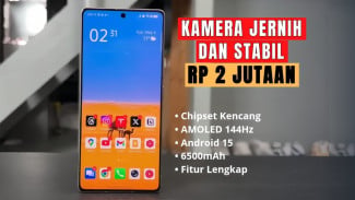 Rekomendasi HP Murah 2 Jutaan Kamera Terbaik Layar Mantap dan Performa Kencang