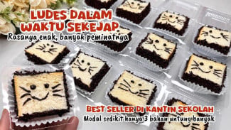 Modal Cuma 3 Bahan Ini Bisa Dijual 2000 Rupiah, Anak Sekolah Pasti Suka Banget