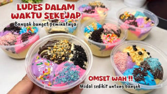 Donat Kukus Cantik Ini Omsetnya Nggak Ada Habisnya, Cuma Pakai 4 Bahan Dapur