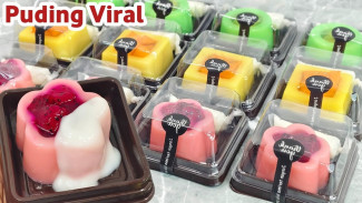 Puding Buah Warna-warni Laris di CFD, Modal 3000an Bisa Dijual 5000
