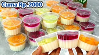 Puding Sutra Buah Modal Kecil, Ide Jualan Viral Ini Ekonomis Tapi Auto Laris Manis