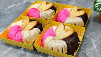 Modal Kecil Untung Besar, Ide Jualan Bolu Cokelat Toping Glaze Lembut dan Lumer