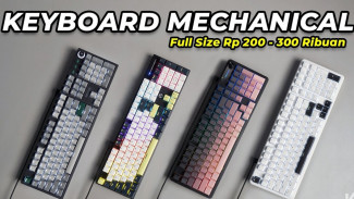 5 Rekomendasi Keyboard Mechanical Full Size Murah Terbaik untuk Setup Gaming dan Kerja