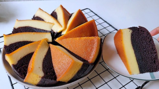 Resep Brownies Puding Karamel Tanpa Mixer Tanpa Oven, Lembut Creamy Banget!