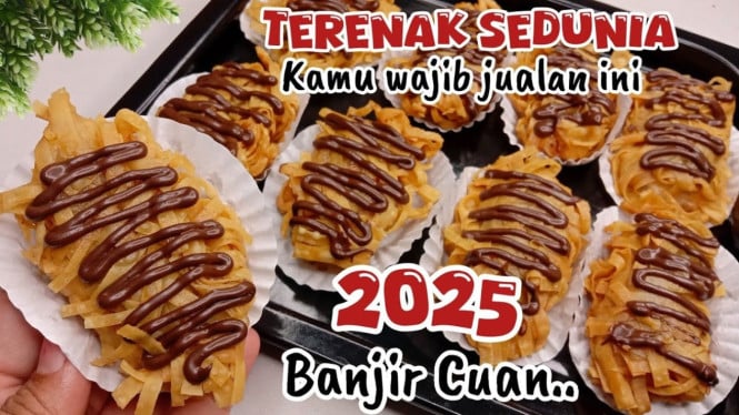 Pisang goreng kulit pangsit
