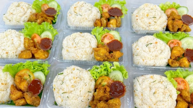 Ide Jualan Kantin, Nasi Daun Jeruk Karage
