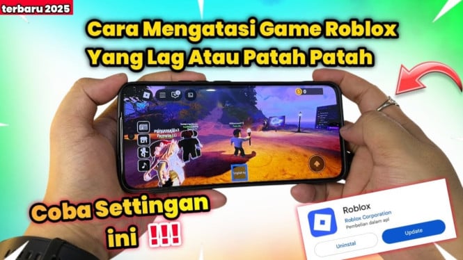Cara mengatasi game roblox ngelag