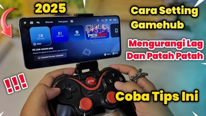 Cara setting gamehub