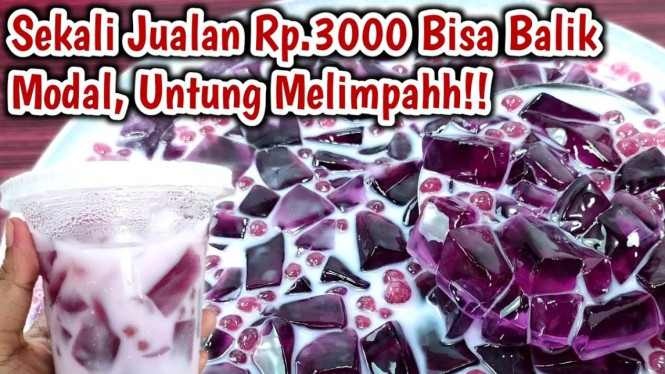 Ide jualan es anggur jelly