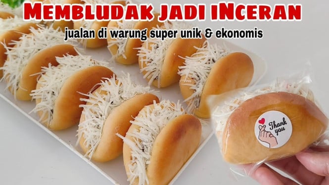 Roti Jabrig Isi Selai Coklat Keju
