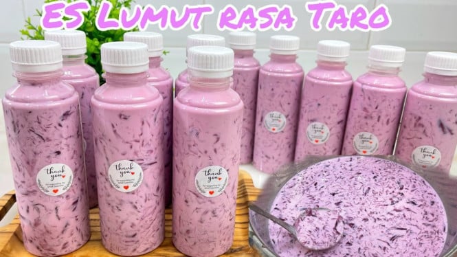 Es lumut rasa taro