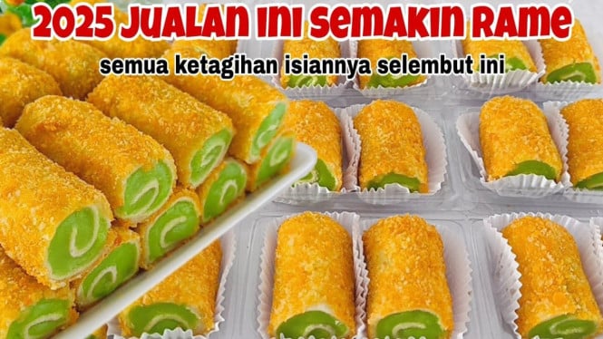 Roti Gulung Pandan