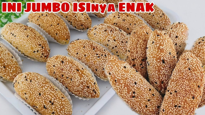 Resep Roti Wijen Isi Pisang Coklat