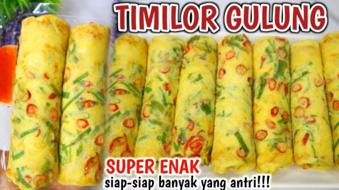 Timilor Gulung, Ide Jualan Roti Mie Telur