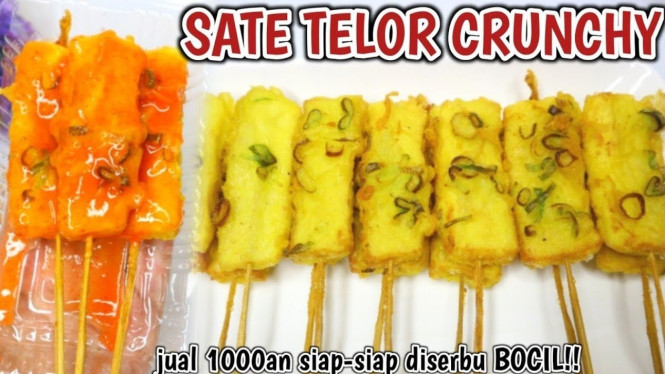 Ide Jualan Sate Telur Crunchy
