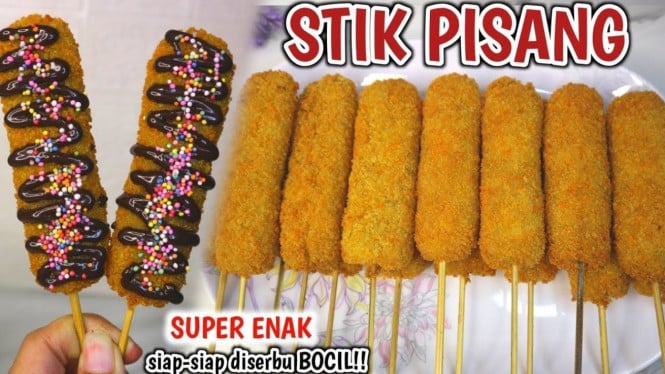 Ide Jualan Stik Pisang Crispy