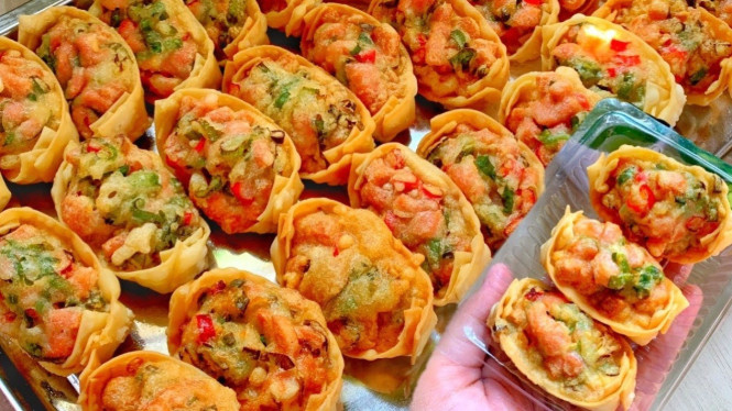 Resep Kulit Pangsit Isi Sosis